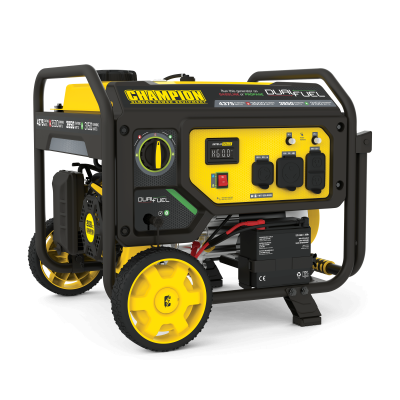 Champion 200966 3500W/4375W Gas Dual Fuel Electric Start Generator New