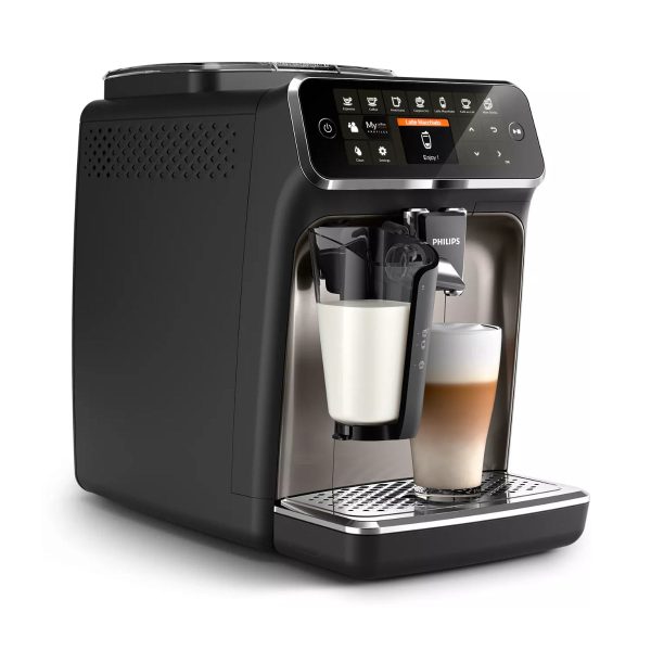 Philips 4300 LatteGo Super Automatic Espresso, Cappuccino, & Latte Macchiato Machine EP4347/94 - Image 2